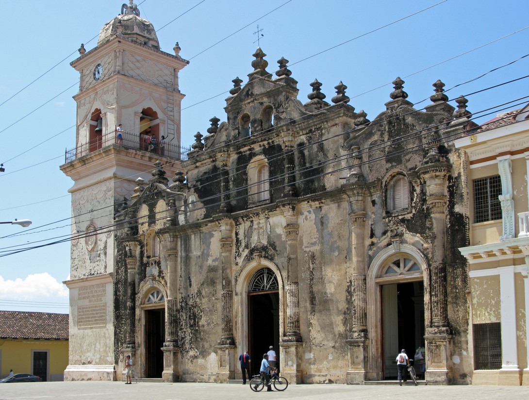 Kirche La Merced in Granada in Nicaragua