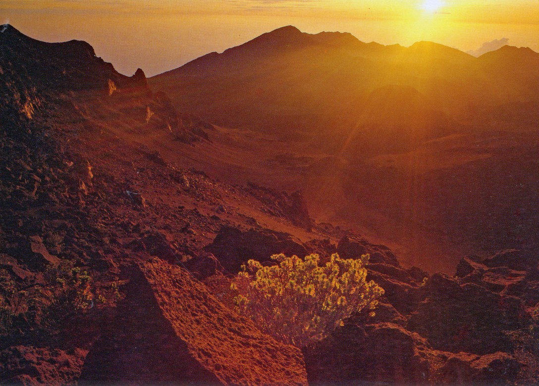 Sonnenaufgang am Haleakala