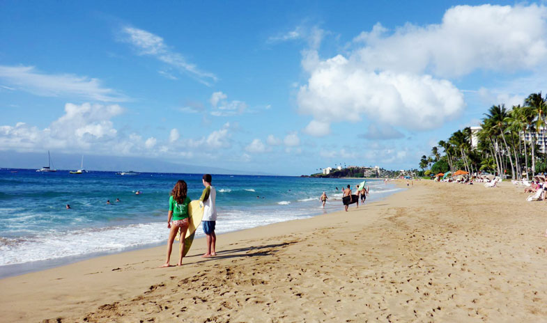 Kaanapali Beach Kaanapali Beach - Der beliebteste Strand auf Maui