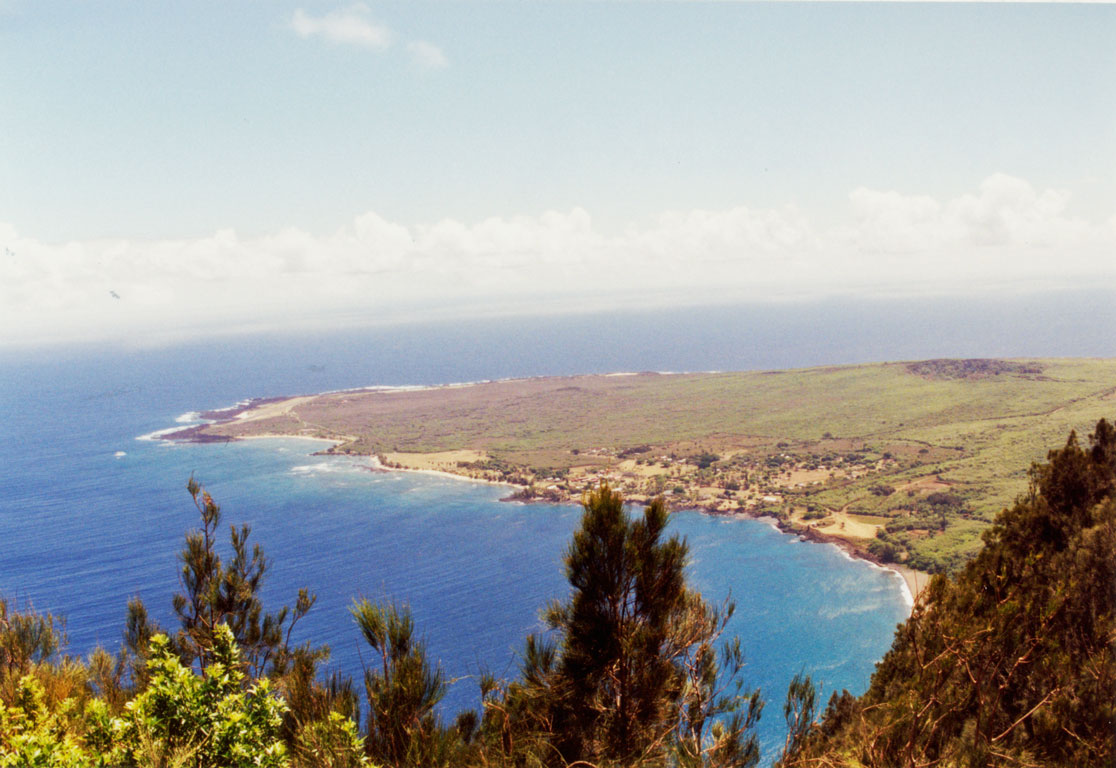 Blick vom Kalalau Lookout auf die Halbinsel