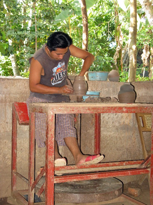 Keramikherstellung nach indianischer Art