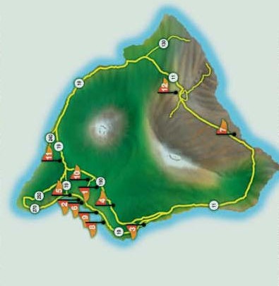 Die wichtigsten Golfplaetze auf Big Island