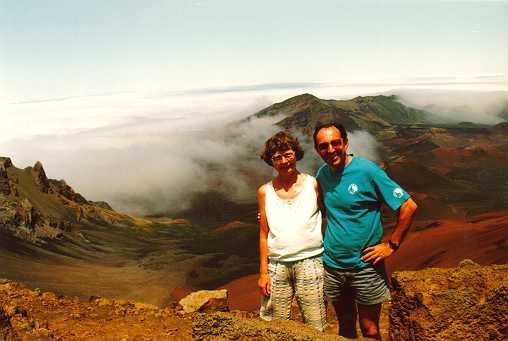 Haleakala Abendsonne auf dem Haleakala